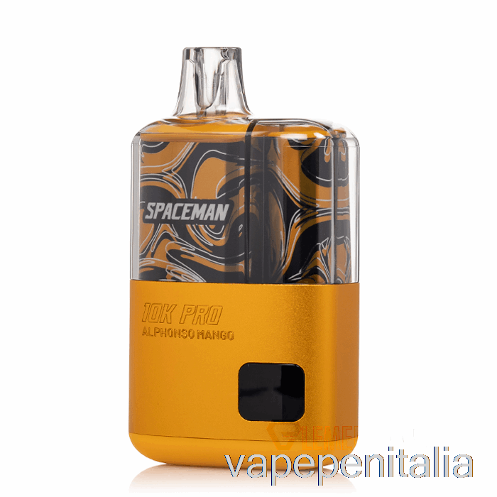 Scatola Vape Mod Spaceman 10k Pro Usa E Getta Alphonso Mango